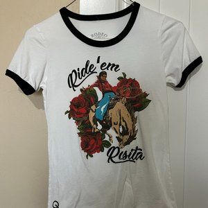 Rodeo Quincy Ride Em Rosita Tee
